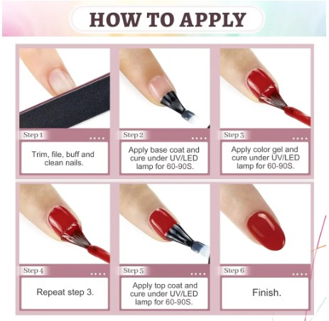 Best Gel Nail Polish For Long Lasting Shine